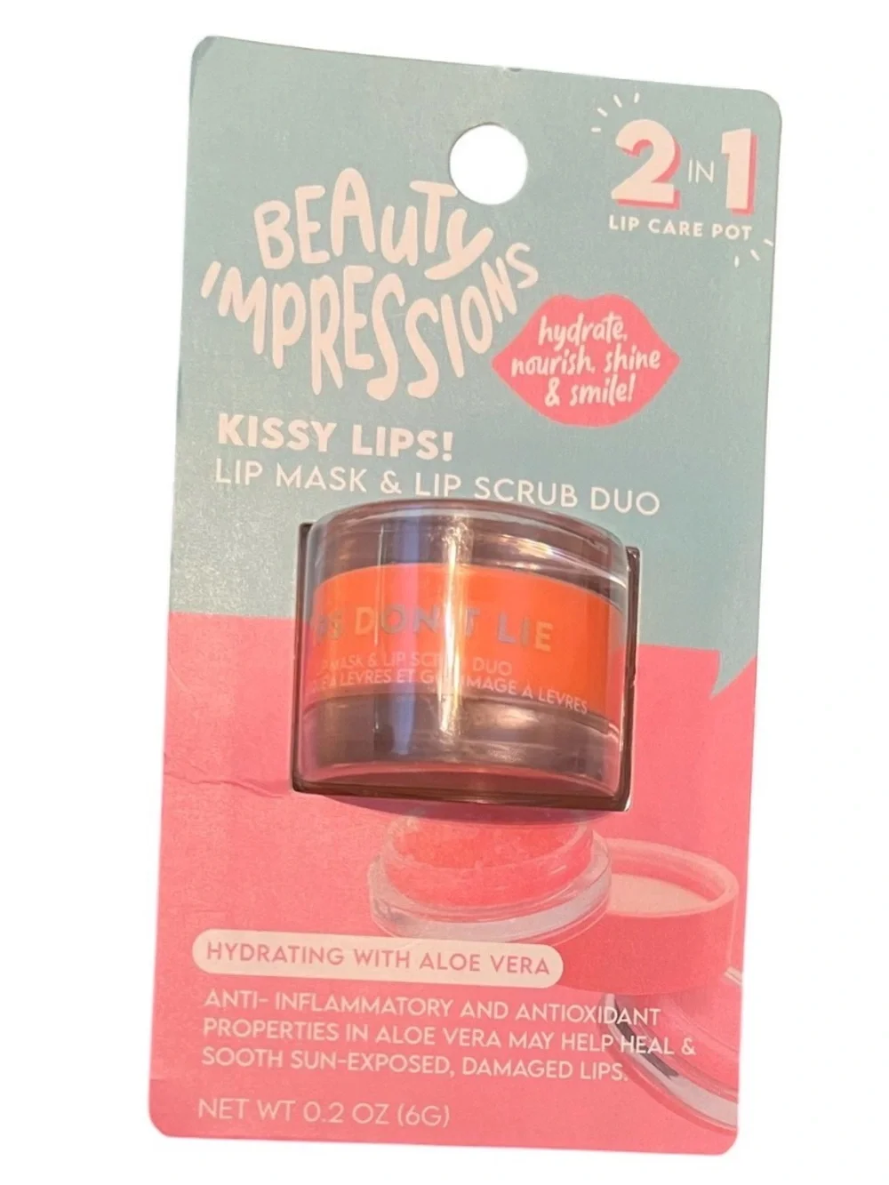 Bundle of 6 Lipgloss Balm Sugar Scrub Mask New Peeps Alice in Wonderland B Pure